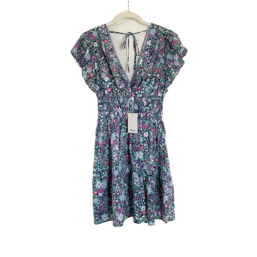 RAILS Kimora Dress Navy Leilani Floral Size Small NWT - Picture 5 of 6